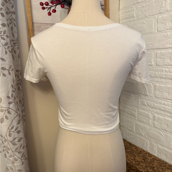 Penn State White Graphic Crop Top - Picture 4 of 6